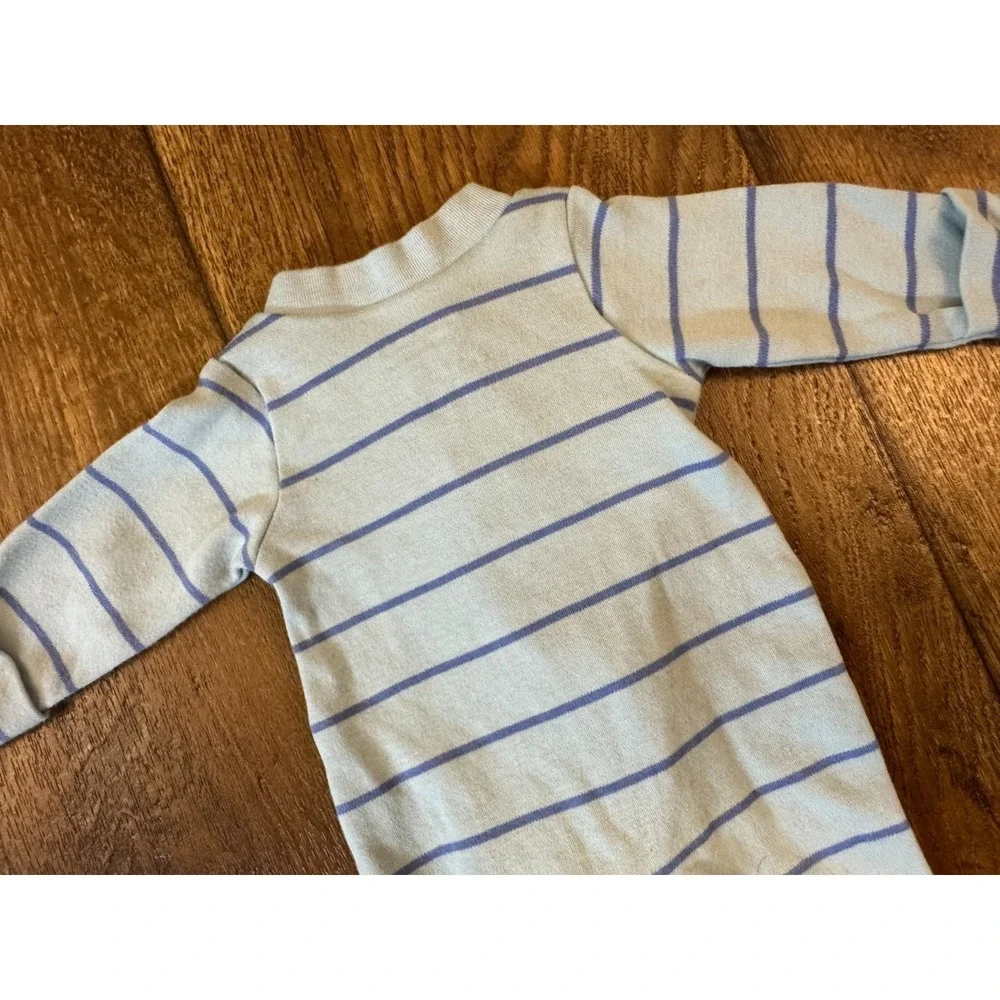 Baby Boy Preemie Little Brother Romper Sleeper Outfit Clothes Zipper Carter's